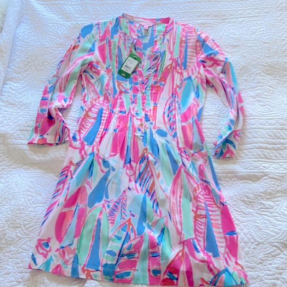 Lilly Pulitzer Sarasota tunic dress. Pattern is “out to sea” - Picture 1 of 4